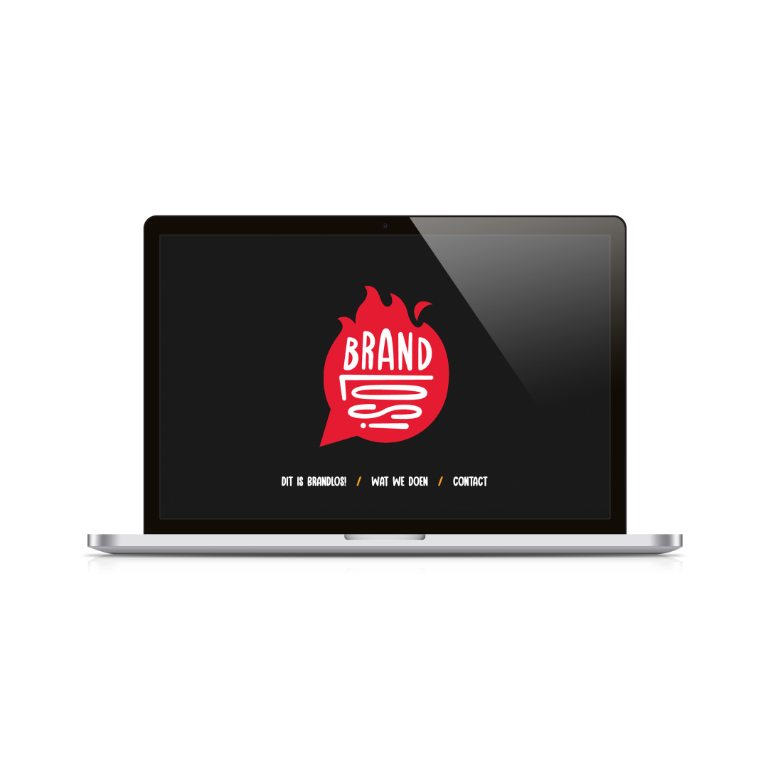 Studio brandlos website mockup